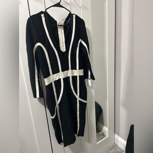French Connection Monochrome Dress